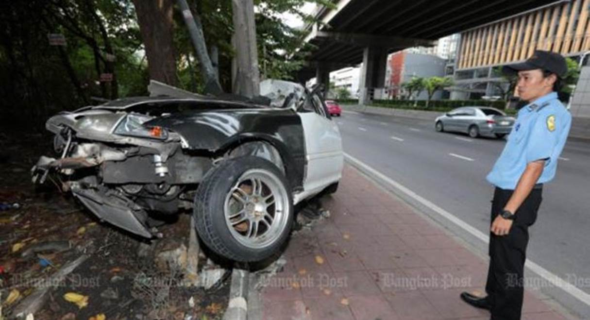 The road death rate in Thailand makes the country surpass other deadliest countries. Photo: Chanat Katanyu